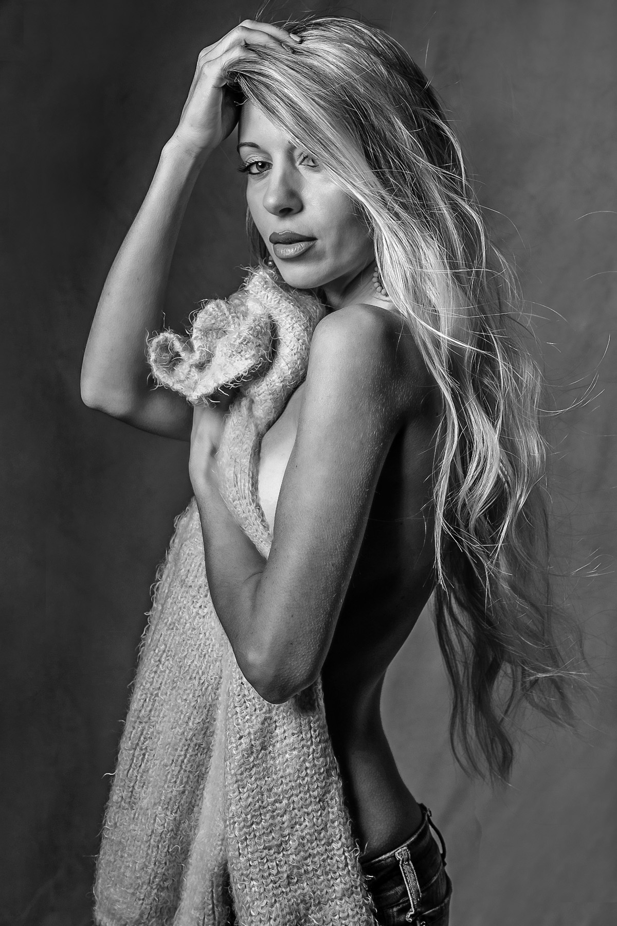 Ritratti Glamour e Boudoir in Studio con Claudia