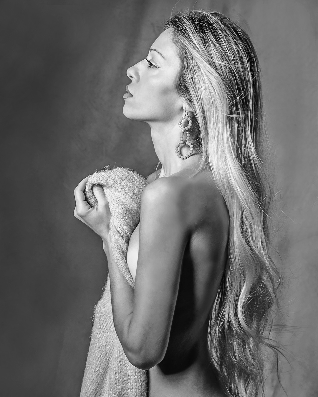 Ritratti Glamour e Boudoir in Studio con Claudia